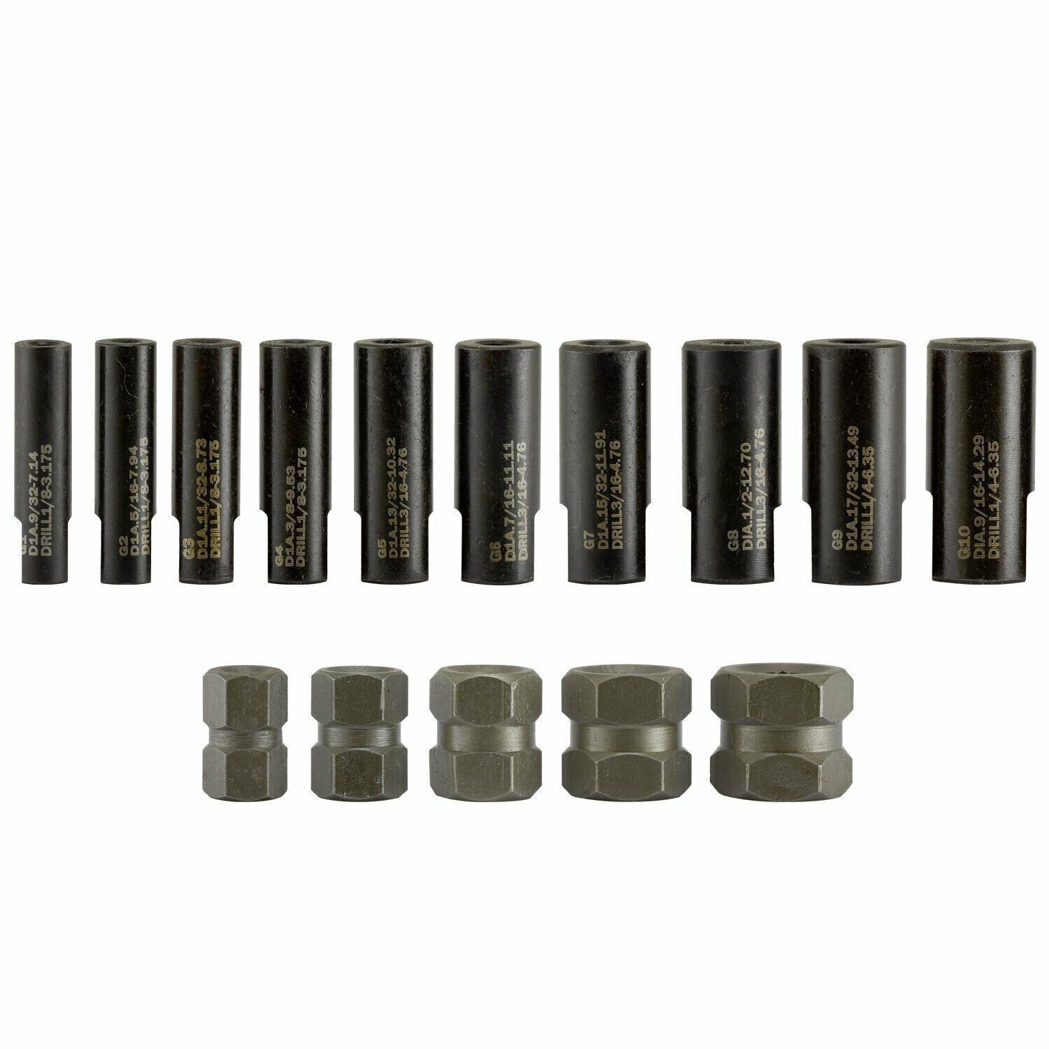 Screw Extractor Drill Guide Kit Broken Bolts Fasteners Removal Tool - Image 3