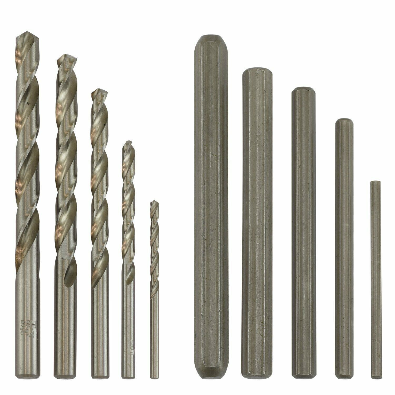 Screw Extractor Drill Guide Kit Broken Bolts Fasteners Removal Tool - Image 4