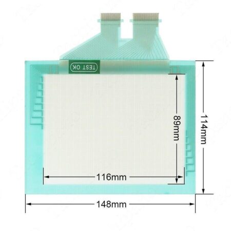 Touch screen panel for Omron NS5-SQ00-V1 NS5-SQ00-V2 with protective film