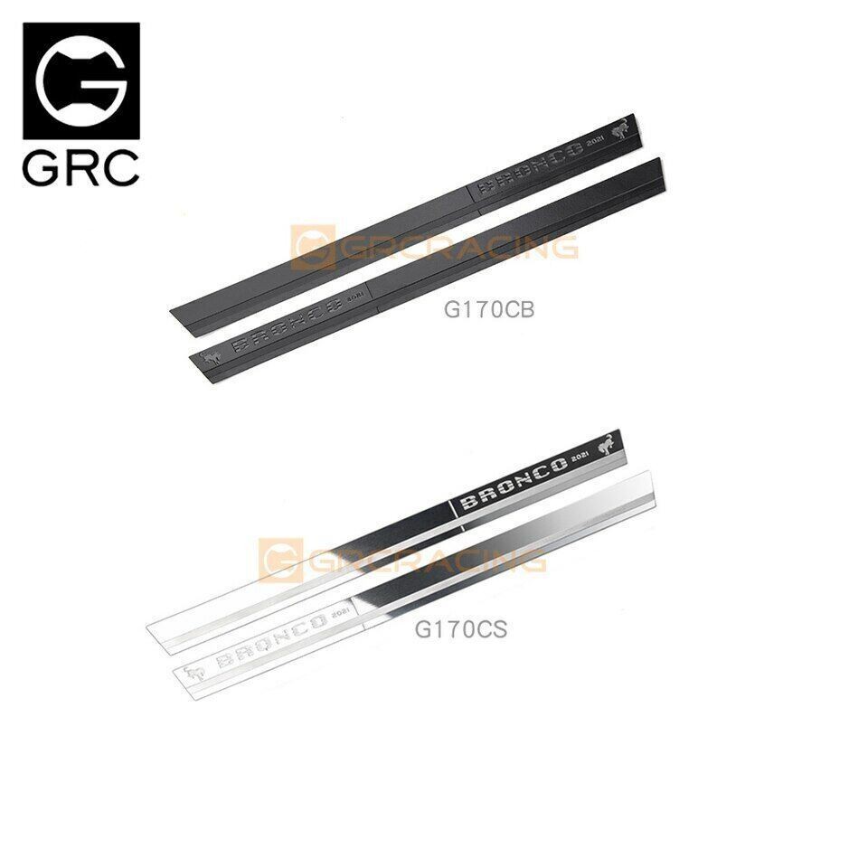 Traxxas Trx4 92076-4 Bronco Metal Stainless Steel Side Skirt Decorative - Image 7