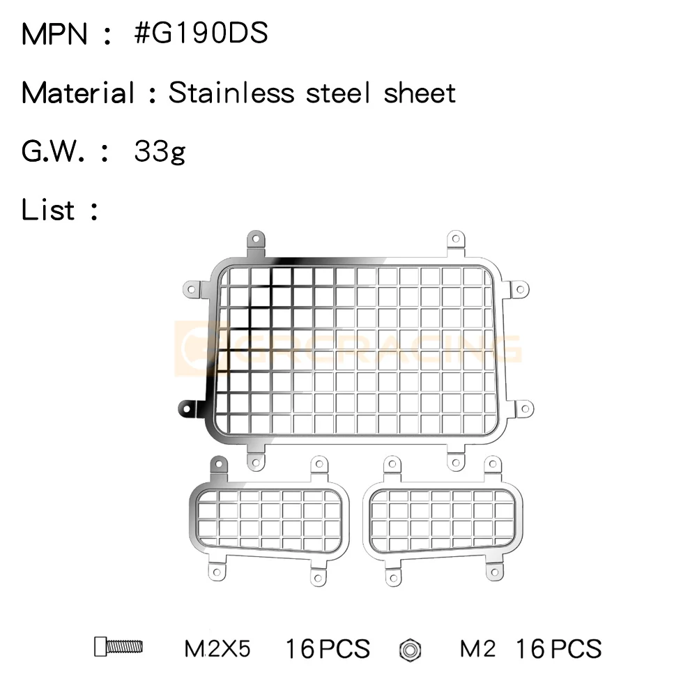 Stainless Steel Mesh Protection Window Net for H8H Defender Rear Window - Image 3