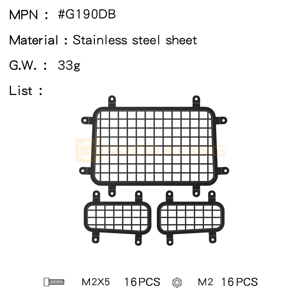 Stainless Steel Mesh Protection Window Net for H8H Defender Rear Window - Image 4