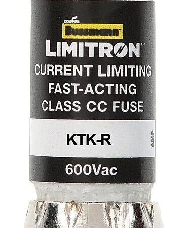 10PCS BUSSMANN KTK-R-6 (6 AMP) 600Vac Fast-Acting Fuse