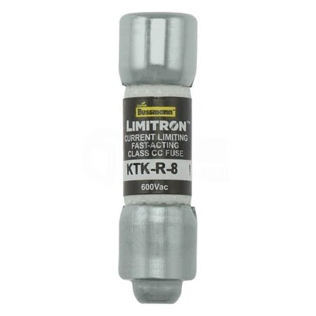 10PCS BUSSMANN KTK-R-8 (8 AMP) 600Vac Fast-Acting Fuse