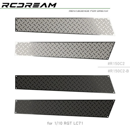 1/10 Stainless Steel Antiskid Chequered Plates for RGT LC71EX86020 Upgrade