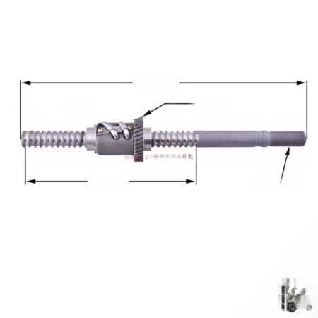 1PC FOR Forklift Screw Rod 48545606-13500-7145606-13400-71 Slider Included