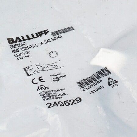 1PC NEW BMF001L BMF 103K-PS-C-2A-SA-S49-00 Balluff Sensor