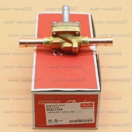 1PC New Danfoss EVR15 Solenoid Valve Brazed Connection 032L1228 16mm
