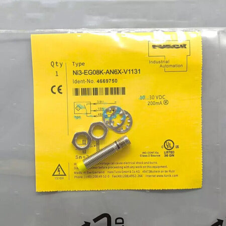 1pc New For TURCK Proximity Switch Sensor Ni3-EG08K-AN6X-V1131