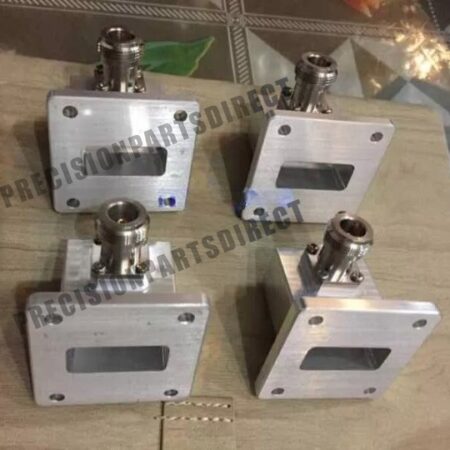 1pc New YERKON BJ84 (WR112) Waveguide Coaxial Converter 6.57-9.99GHz