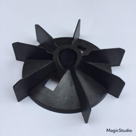 1pc new M3AA132SC2 7.5KW 2 pole motor fan blade 3GZE304130-1 mounting hole 27mm