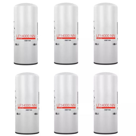 6 Pack 5575298 LF14001NN Oil Filter Fits For Cummins X15 Engine