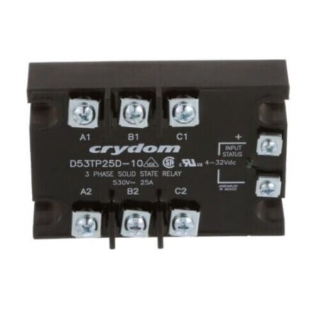 CRYDOM D53TP25D-10 3-Phase 25A 530V 4-32V Control Solid State Relay NEW