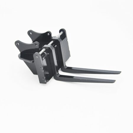 Excavator Bucket Forks Pallet Forks for Huina 550/580/592/593 RC Excavator DIY