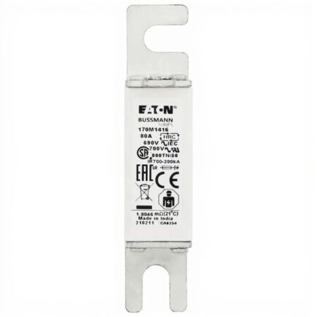 FOR BUSSMANN 170M1416 Fuse 80A High Speed Series Square Body 690V
