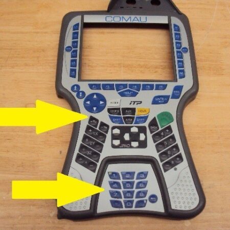 FOR COMAU CR17911080 New Membrane Keypad Robot Teach Pendant Button Film