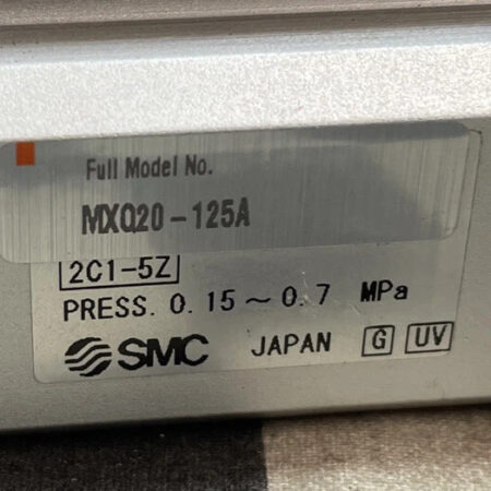 FOR SMC MXQ20-125A Precision Pneumatic Slide Table Cylinder SMC MXQ20125A