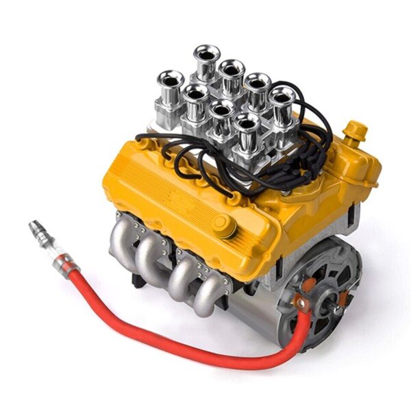 FST V8 Simulate Engine Hood Motor Cooling Fans Radiator for 1/10 RC TRX4 TRX6... - Image 5