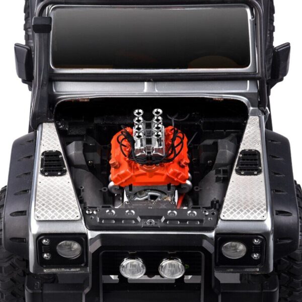 FST V8 Simulate Engine Hood Motor Cooling Fans Radiator for 1/10 RC TRX4 TRX6... - Image 7