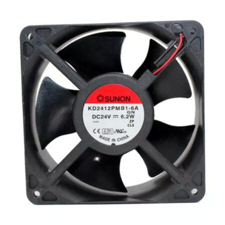 For New KD2412PMB1-6A SUNON DC 24V 6.2W 120*120*38mm 2-wire Axial Cooling Fan