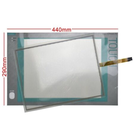For Siemens A5E02713377 PANEL 15T 677B/C Touch Screen + Protective Film