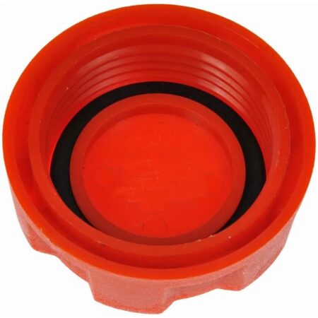 For Volvo VHD/VNL 2007-2015 Engine Oil Filler Cap | Red Plastic Round | Screw On