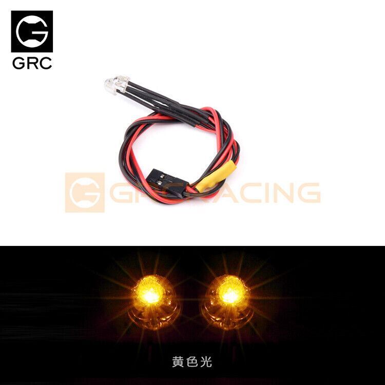 LED Light Hat Lamp 1Pair 5 Colors 5mm 3-7.4V for RC Crawler Traxxas TRX4 Axial S - Image 4