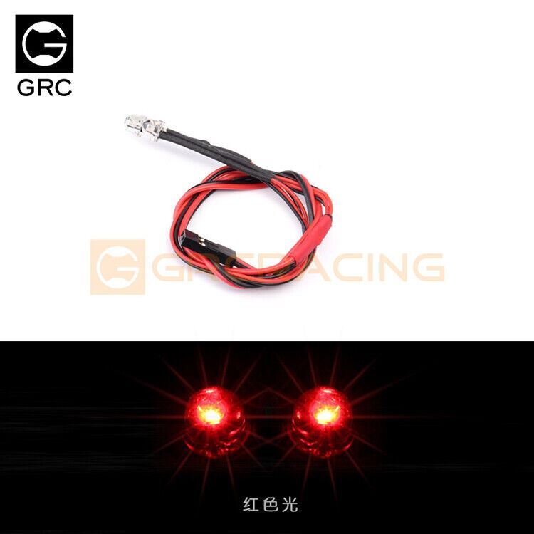LED Light Hat Lamp 1Pair 5 Colors 5mm 3-7.4V for RC Crawler Traxxas TRX4 Axial S - Image 6