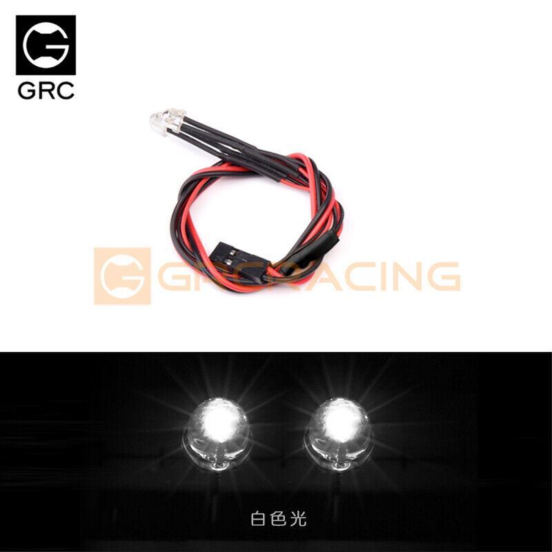 LED Light Hat Lamp 1Pair 5 Colors 5mm 3-7.4V for RC Crawler Traxxas TRX4 Axial S - Image 7