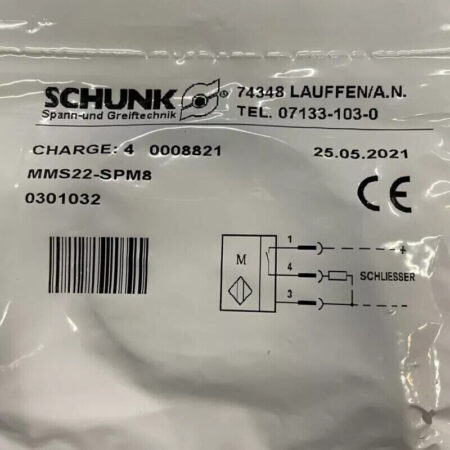 MMS22-SPM8 0301032 for SCHUNK Sensor Magnetic Switch