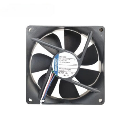 New Ebmpapst 3412N/39H DC 12V 2.5W 0.21A 90*90*25MM 3-Wires Axial Cooling Fan