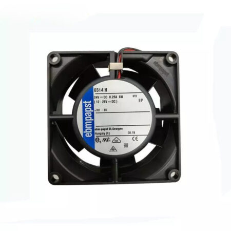 New Ebmpapst 8314H DC 24V 6W 0.25A 80*80*32mm 250mA 80m3/h Axial Cooling Fan