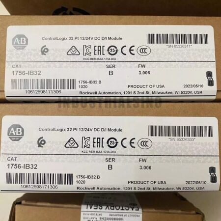 New For 1756-IB32 Factory Sealed AB SER B ControlLogix 32 Pt 12/24V Module
