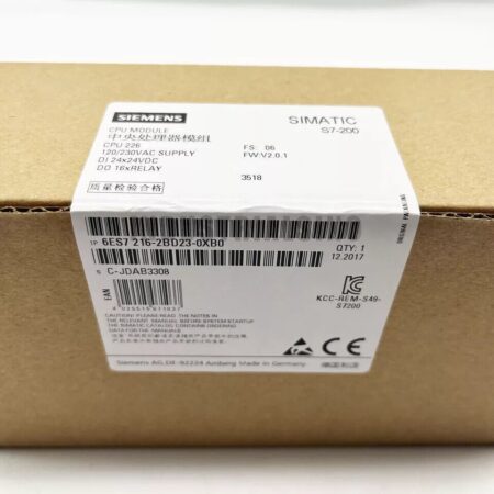 New In Box For 6ES7 216-2BD23-0XB0 Siemens PLC