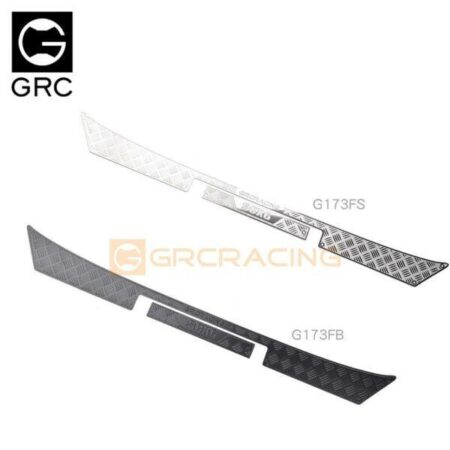 RC SCX6 Wrangler Car Shell Rear Bumper Anti-skid Plate Decorative Sheet