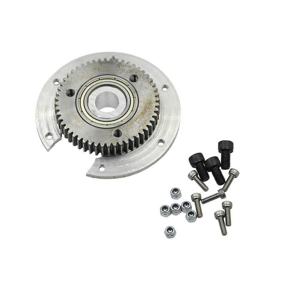 Upgrade Rotary Gear Plate With Pinion For HUINA 1592/1550 15CH 1/14 Excavator