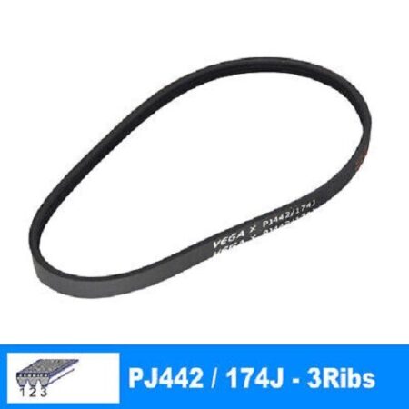 VEGA V-Belt PJ442 174J 3/4/5/6 Ribs For DIY Model Motor Belt Parts