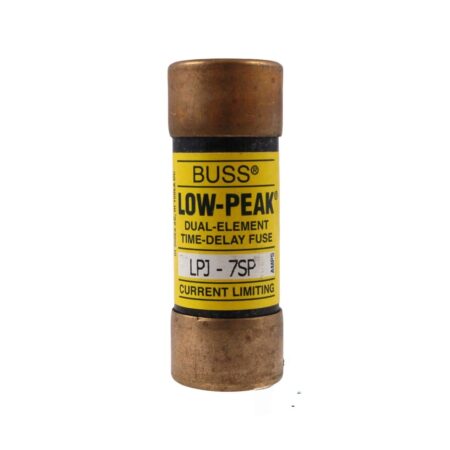 10PCS BUSSMANN LPJ-7SP (7 AMP) 600Vac Dual Element Time Delay Fuse