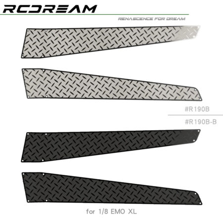 1/8 Hood Protective Sheets Antiskid Chequered Plates Guard for Crossrc EMO XL...