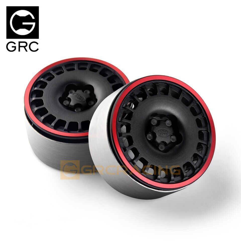 1.9 Inch Aluminum Wheel Rim For 1/10 RC TRX4 Defender Bronco G500 G63 SCX10 A... - Image 5