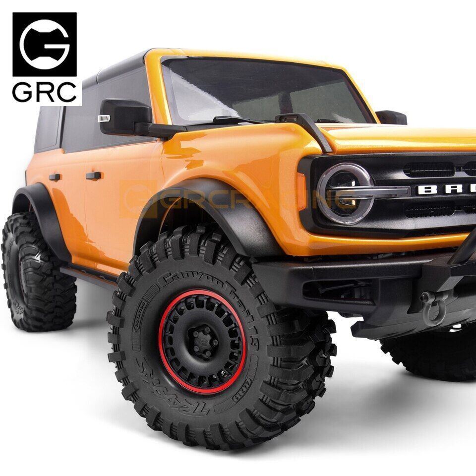 1.9 Inch Aluminum Wheel Rim For 1/10 RC TRX4 Defender Bronco G500 G63 SCX10 A... - Image 8