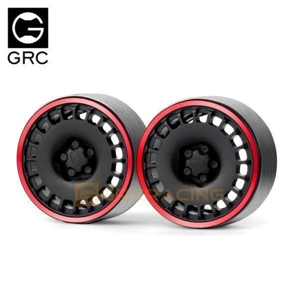 1.9 Inch Aluminum Wheel Rim For 1/10 RC TRX4 Defender Bronco G500 G63 SCX10 A...