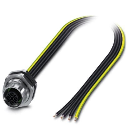 1PC FOR Phoenix Contact 1411598 SACC-DSI-M12FSS-4P-M16XL/0.5PE Connector Rear Mo