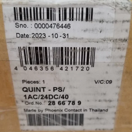 1PC NEW Phoenix Contact QUINT-PS/1AC/24DC/40 Power Supply SFB Technology 2866789