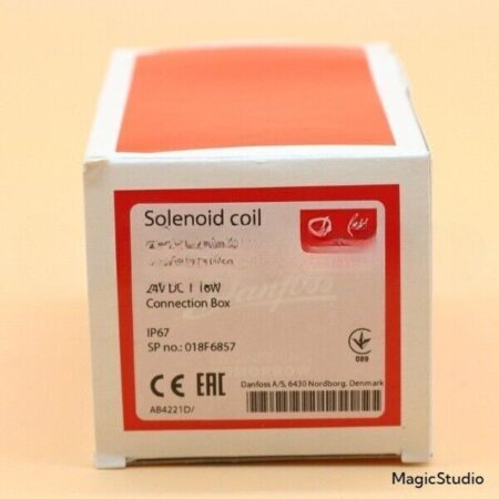 1PCS NEW Danfoss 018F6857 New Solenoid Valve Coil