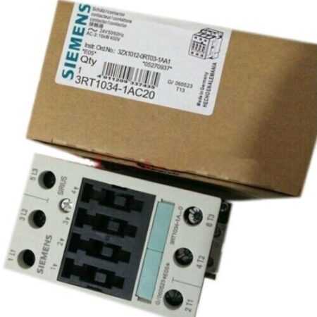 1PCS NEW SIEMENS CONTACTOR 3RT1034-1AC20 CONTACTOR