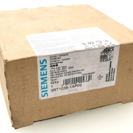 1PCS New Siemens 3RT1036-1AP00 Contactor