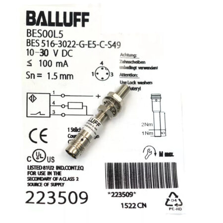 1pc New For BALLUFF BES 516-3022-G-E5-C-S49 (BES00L5) Sensor