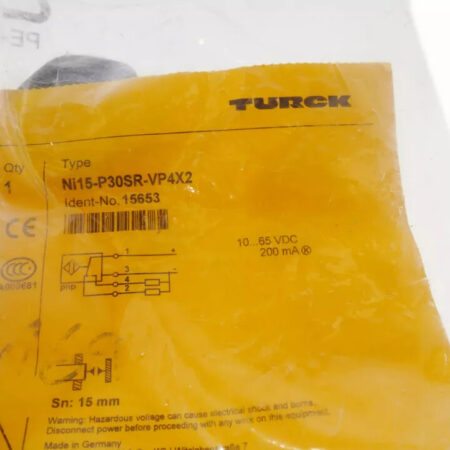 1pc New TURCK NI15-P30SR-VP4X2