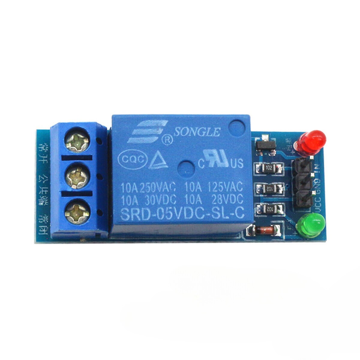 5V 1 Channel 250V/10A Relay Module Board Shield For PIC AVR DSP ARM MCU Arduino - Image 4